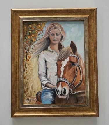 Oil on canvas - Autumn Companion by Dusko Dule