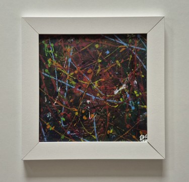 Abstraction - Number 1, acrylic on canvas by Dusko Dule