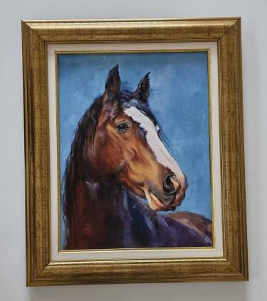 Oil on canvas - The Spirit of the Plain, a beautiful painting by Dusko Dule