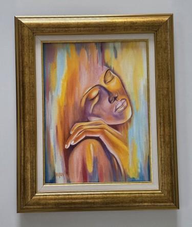 Oil on canvas - Silent passion, a beautiful painting by Dusko Dule