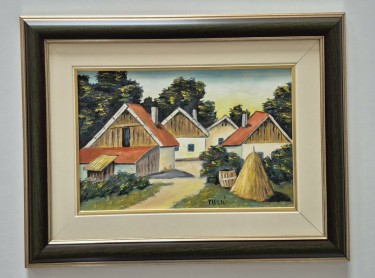 Ulje na lesonitu - Salas 22, prelepa slika by Dusko Dule