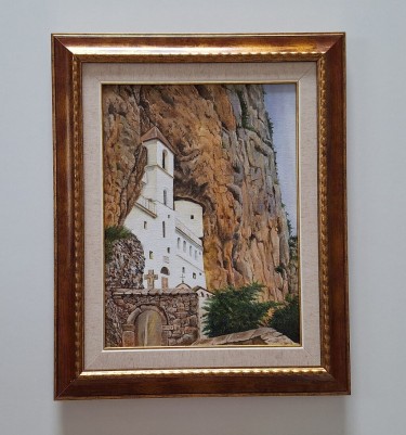 Oil on canvas - Ostrog Monastery