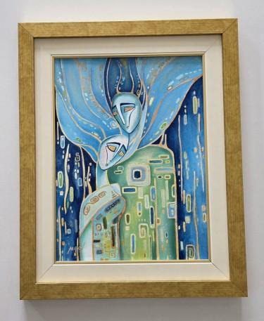 Oil on canvas - Mystery, beautiful painting by Dusko Dule