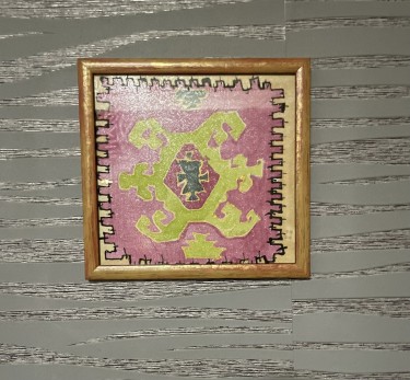 ornament with Serbian carpets by Biljana Pejcic