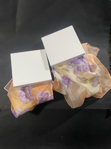 A set of silk scarves by Biljana Pejcic