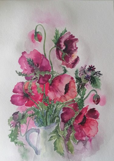 Poppies by Zorica Bugarski