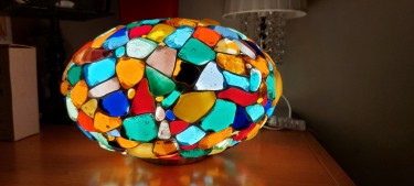 Mosaic Murano lamp