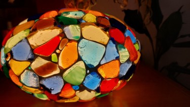 Mosaic Murano lamp