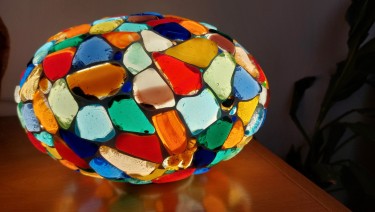 Mosaic Murano lamp