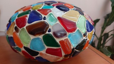 Mosaic Murano lamp