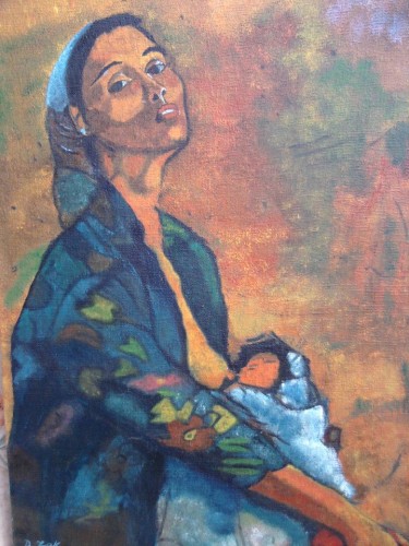 Mother with Child by Dragan Živanović