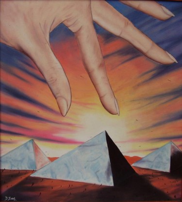Mystic pyramids by Dragan Živanović