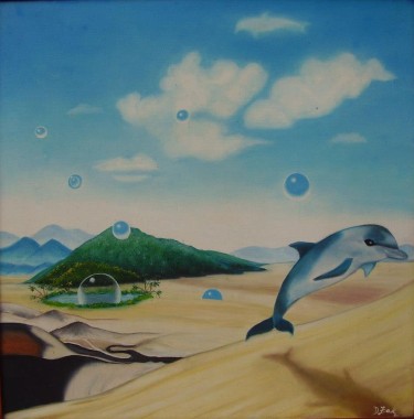 Imagination - dolphin by Dragan Živanović