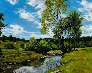 Summer landscape by Stevan Sucevic