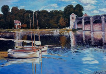 The Bridge at Argenteuil by Stevan Sucevic
