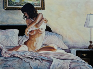 Girl in the bed by Stevan Sucevic
