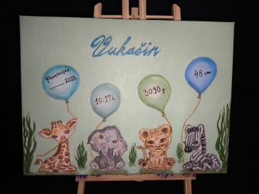 Baby card by Marina Palamarević