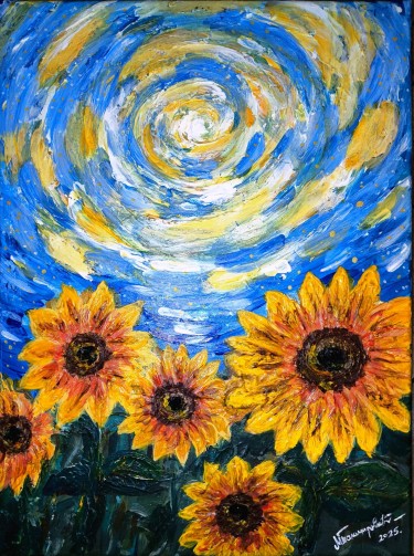 Sunflower Garden in Heaven by Marina Palamarević