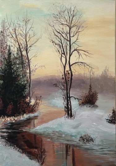 Winter mirror by Magdalena Nikolic