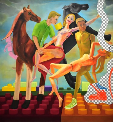 The rape of the daughters of Leucippus by Nemanja Petric