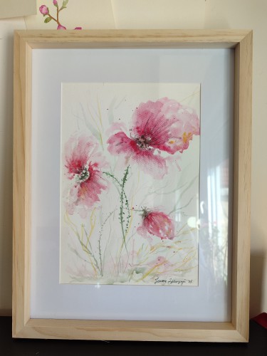 Poppies by Jelena Dugandzija