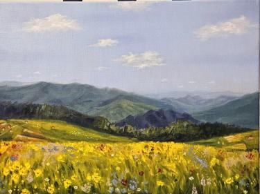 Above the mountains by Katarina Vujnovic