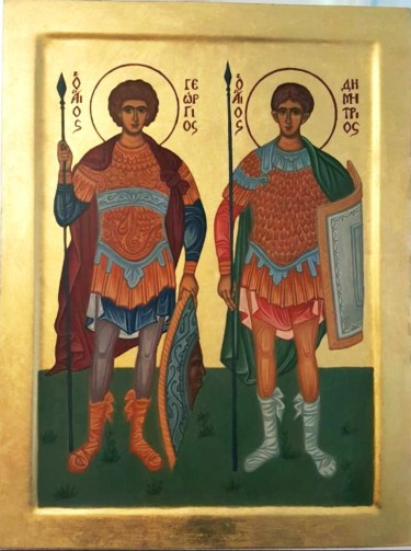Saint George and Demetrius by Suzana  Žunković