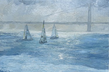 Golden gate San Francisco by KSENIIA  Stafeeva