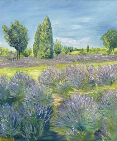 Lavender Garden Serbia by KSENIIA  Stafeeva