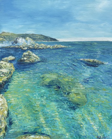 Azure bay by KSENIIA  Stafeeva