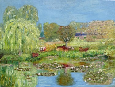 House of the artist Monet by KSENIIA  Stafeeva