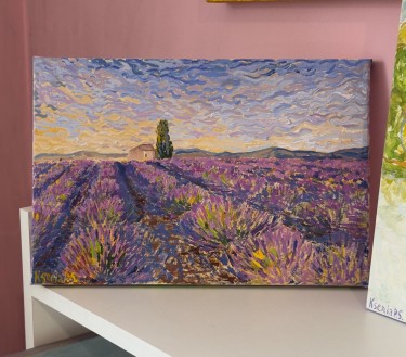 Lavender field by KSENIIA  Stafeeva