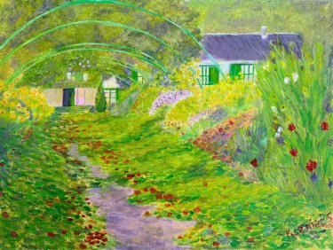 Sunny garden by KSENIIA  Stafeeva