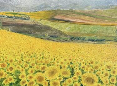 Sunny Fields 1 by KSENIIA  Stafeeva