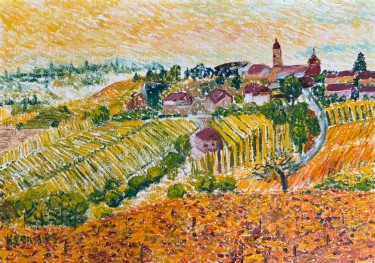 VINEYARDS 1 by KSENIIA  Stafeeva