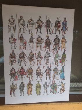 Serbian mounted archers by Dusan Vasiljevic