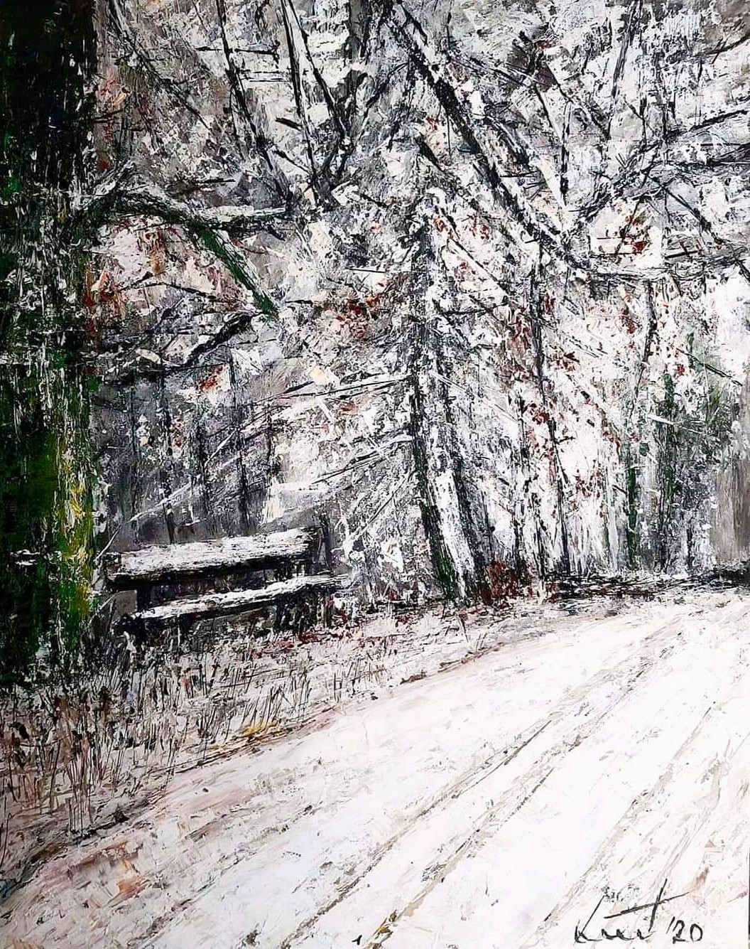 Icy winter