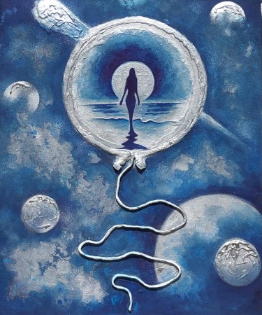 The daughter of the moon by Vladimir  Ćirić
