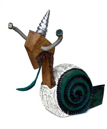 Horned Snail by Vuk Maksimović
