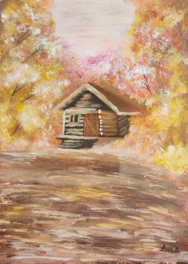 Log cabin by Snežana Nedeljković