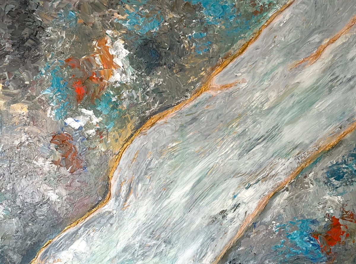 Textured abstract