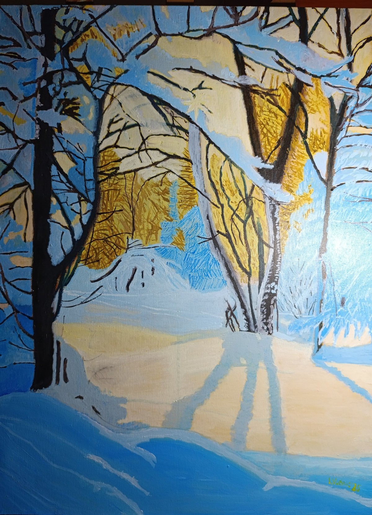 Winter in the forest