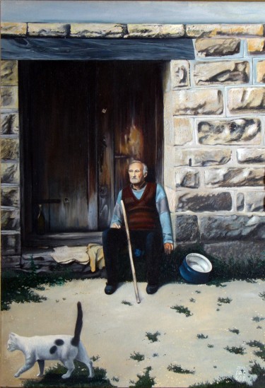 PORTRAIT OF MY GRANDFATHER ZIKO by Dragan Raskov Milosevic