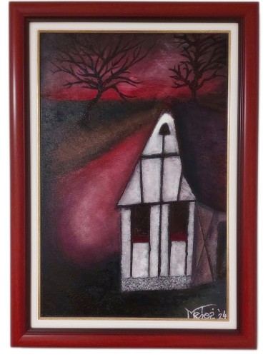LONELY COTTAGE by Todd M Art