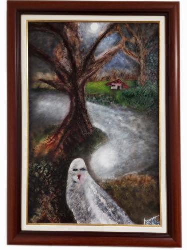 SPIRIT OWL by Todd M Art