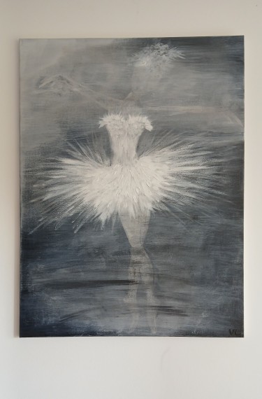 The white swan by Vesna  Lekic