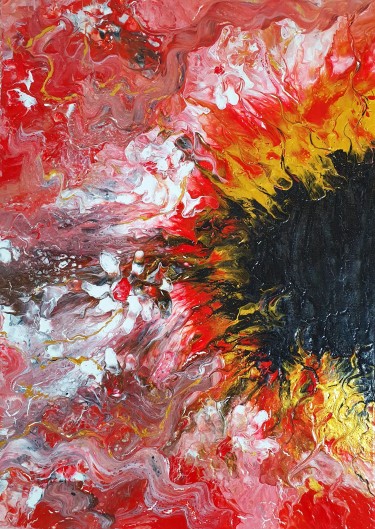 Abstrakt Acrylic Pouring by Melinda  Balaša