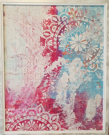 Stencil Art-Travertino by Melinda  Balaša