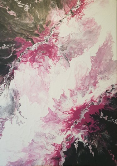 Abstrakt Acrylic Pouring by Melinda  Balaša
