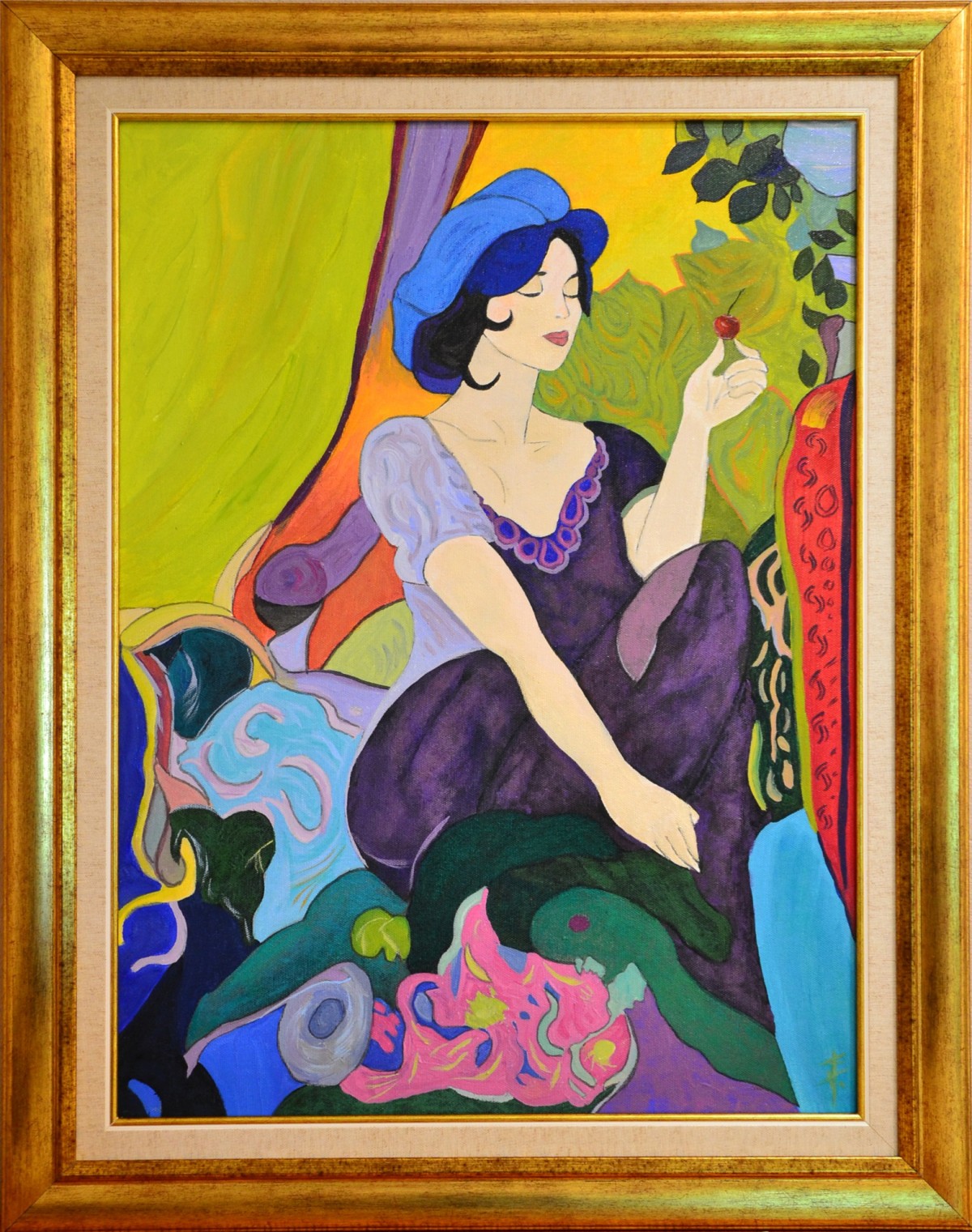 Lady with a Cherry